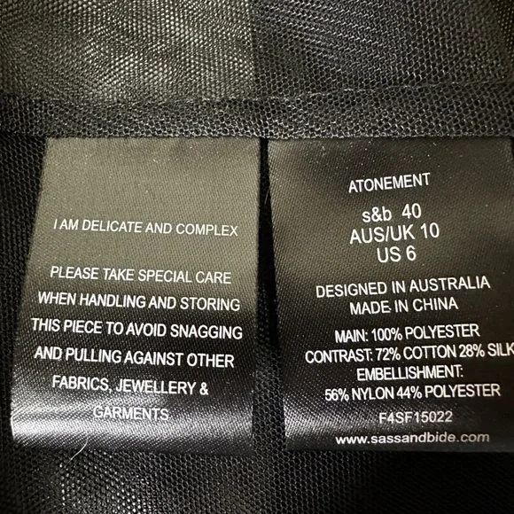 Sass & Bide sleeveless top - Size 6 - Picture 5 of 6